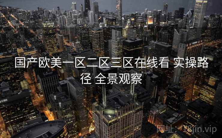 国产欧美一区二区三区在线看 实操路径 全景观察 国产欧美一区二区三区在线看 实操路径 全景观察